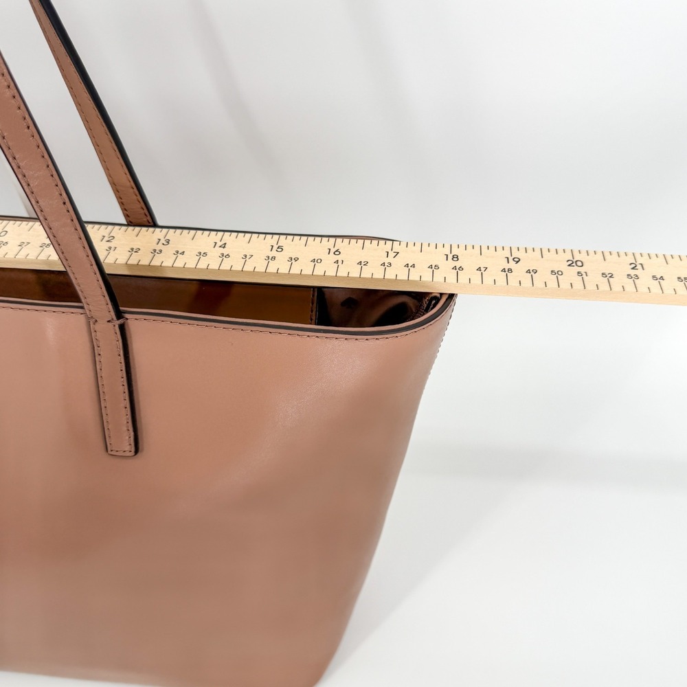 Kate Spade Kelsey Large Tote Bag Tan Beige Color - Beautiful Preloved Condition - Picture 9 of 16